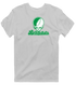 North Dakota Stealie Premium Unisex T-Shirt — Design: North Dakota University of — Sport Grey