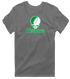 North Dakota Stealie Premium Unisex T-Shirt — Design: North Dakota University of — Charcoal