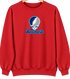 North Florida Stealie Premium Unisex Crewneck — Design: North Florida University of — Red