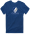North Florida Stealie Premium Unisex T-Shirt — Design: North Florida University of — Navy