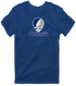 North Florida Stealie Premium Unisex T-Shirt — Design: North Florida University of — Navy