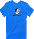 North Florida Stealie Premium Unisex T-Shirt — Design: North Florida University of — Royal