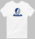 North Florida Stealie Premium Unisex T-Shirt — Design: North Florida University of — White
