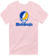 North Georgia Stealie Premium Unisex T-Shirt — Design: North Georgia University of — Light Pink