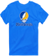North Georgia Stealie Premium Unisex T-Shirt — Design: North Georgia University of — Royal
