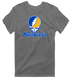 North Georgia Stealie Premium Unisex T-Shirt — Design: North Georgia University of — Charcoal