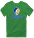 North Georgia Stealie Premium Unisex T-Shirt — Design: North Georgia University of — Irish Green