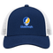 North Georgia Stealie Premium Unisex Trucker Cap — Design: North Georgia University of — Navy/White