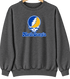 North Georgia Stealie Premium Unisex Crewneck — Design: North Georgia University of — Dark Heather