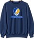 North Georgia Stealie Premium Unisex Crewneck — Design: North Georgia University of — Navy