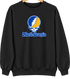 North Georgia Stealie Premium Unisex Crewneck — Design: North Georgia University of — Black