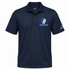 North Georgia Stealie Premium Unisex Polo — Design: North Georgia University of — Navy