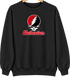 Northeastern Stealie Premium Unisex Crewneck — Black