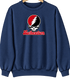 Northeastern Stealie Premium Unisex Crewneck — Navy