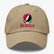 Northeastern Stealie Premium Unisex Dad Hat — Design: Northeastern University — Khaki