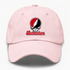 Northeastern Stealie Premium Unisex Dad Hat — Design: Northeastern University — Pink
