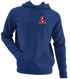Northeastern Stealie Premium Unisex Hoodie — Design: Northeastern University — Navy