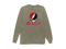 Northeastern Stealie Premium Unisex Long-Sleeve — Design: Northeastern University — Sandstone