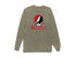 Northeastern Stealie Premium Unisex Long-Sleeve — Design: Northeastern University — Sandstone