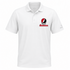 Northeastern Stealie Premium Unisex Polo — Design: Northeastern University — White