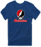 Northeastern Stealie Premium Unisex T-Shirt — Design: Northeastern University — Navy