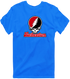 Northeastern Stealie Premium Unisex T-Shirt — Design: Northeastern University — Royal