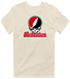 Northeastern Stealie Premium Unisex T-Shirt — Design: Northeastern University — Sand