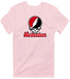 Northeastern Stealie Premium Unisex T-Shirt — Design: Northeastern University — Light Pink