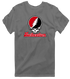 Northeastern Stealie Premium Unisex T-Shirt — Design: Northeastern University — Charcoal