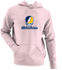 Northern Arizona Stealie Premium Unisex Hoodie — Design: Northern Arizona University — Light Pink