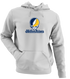Northern Arizona Stealie Premium Unisex Hoodie — Design: Northern Arizona University — Sport Grey