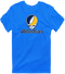 Northern Arizona Stealie Premium Unisex T-Shirt — Design: Northern Arizona University — Royal