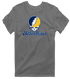 Northern Arizona Stealie Premium Unisex T-Shirt — Design: Northern Arizona University — Charcoal