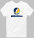 Northern Arizona Stealie Premium Unisex T-Shirt — Design: Northern Arizona University — White