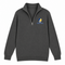 Northern Arizona Stealie Premium Unisex Quarter-Zip — Design: Northern Arizona University — Charcoal