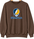 Northern Colorado Stealie Premium Unisex Crewneck — Design: Northern Colorado University of — Brown