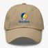 Northern Colorado Stealie Premium Unisex Dad Hat — Design: Northern Colorado University of — Khaki