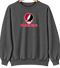 Northern Illinois Stealie Premium Unisex Crewneck — Dark Heather