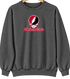 Northern Illinois Stealie Premium Unisex Crewneck — Dark Heather