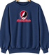 Northern Illinois Stealie Premium Unisex Crewneck — Navy