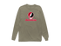 Northern Illinois Stealie Premium Unisex Long-Sleeve — Design: Northern Illinois University — Sandstone