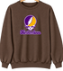 Northern Iowa Stealie Premium Unisex Crewneck — Design: Northern Iowa University of — Brown