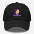 Northern Iowa Stealie Premium Unisex Dad Hat — Design: Northern Iowa University of — Black