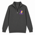 Northern Iowa Stealie Premium Unisex Quarter-Zip — Design: Northern Iowa University of — Charcoal