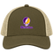 Northern Iowa Stealie Premium Unisex Trucker Cap — Design: Northern Iowa University of — Moss/Khaki