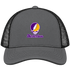 Northern Iowa Stealie Premium Unisex Trucker Cap — Design: Northern Iowa University of — Charcoal/Black