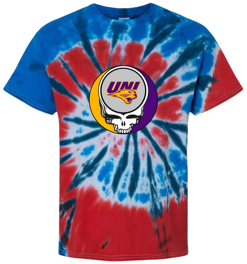 University of Northern Iowa Stealie Tie-Dye T-Shirt