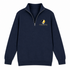 Northern Kentucky Stealie Premium Unisex Quarter-Zip — Design: Northern Kentucky University — Navy