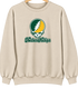 Northern Michigan Stealie Premium Unisex Crewneck — Design: Northern Michigan University — Sand