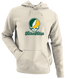 Northern Michigan Stealie Premium Unisex Hoodie — Design: Northern Michigan University — Sand